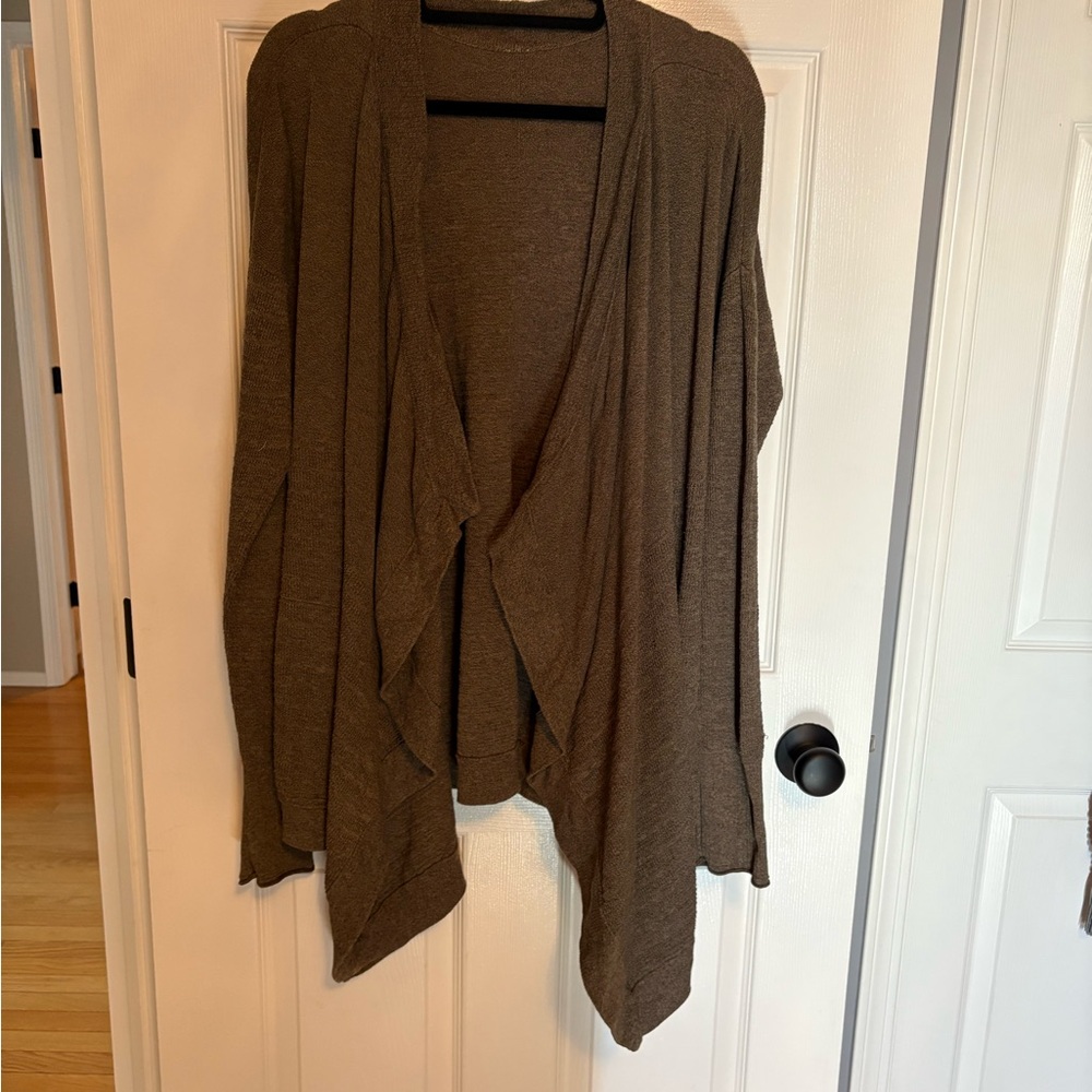 lululemon athletica Olive Draped Cardigan